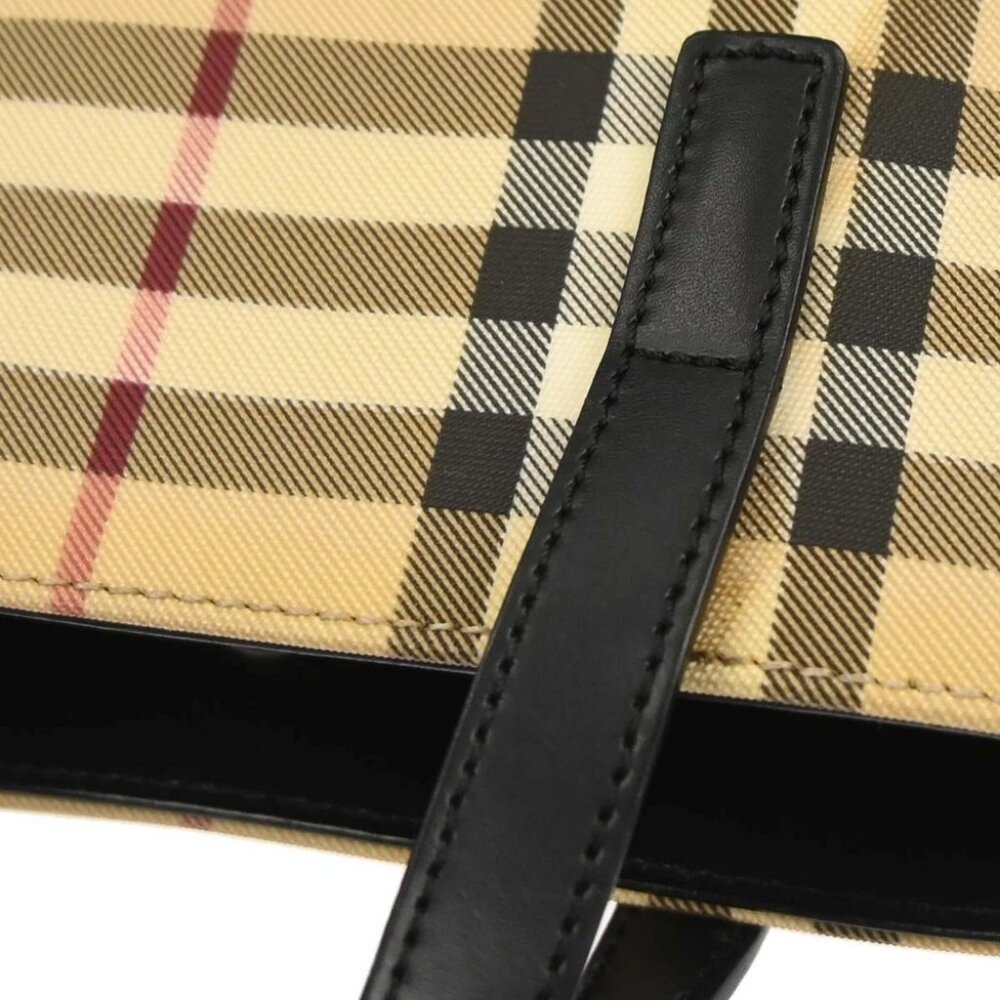 Burberry Beige Black Burberry Check Tote Bag 117213 - Picture 6 of 11